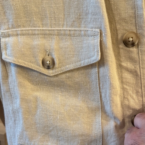 Oversized Linen Chore Coat by A Day’s March - Picture 2 of 4